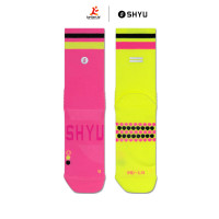 SHYU - Half Crew - Rhubarb - Custard - Black